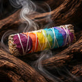 Bâton de Sauge Blanche – 7 Chakras - Encens et Purification