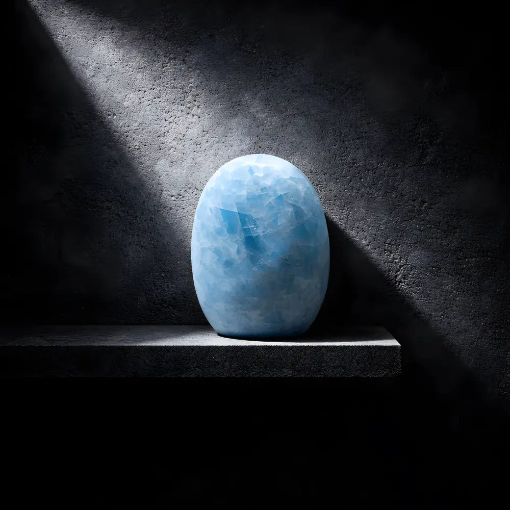 Calcite Bleue - Vertus Bienfaits et Propriétés - Pierre et Cristaux