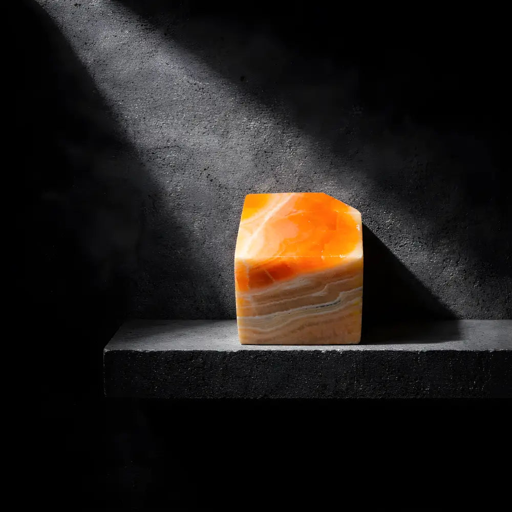 Calcite Orange - Vertus Bienfaits et Propriétés - Pierre et Cristaux