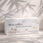 Coffret Rouleau de Massage en Cristal de Roche – Soin Visage & Équilibre Énergétique - Pierre et Cristaux