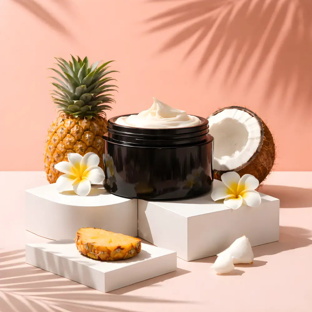 Crème Corps Coco & Monoï Ananas Confit – Soin Exotique & Gourmand - Soins du corps visage beauté