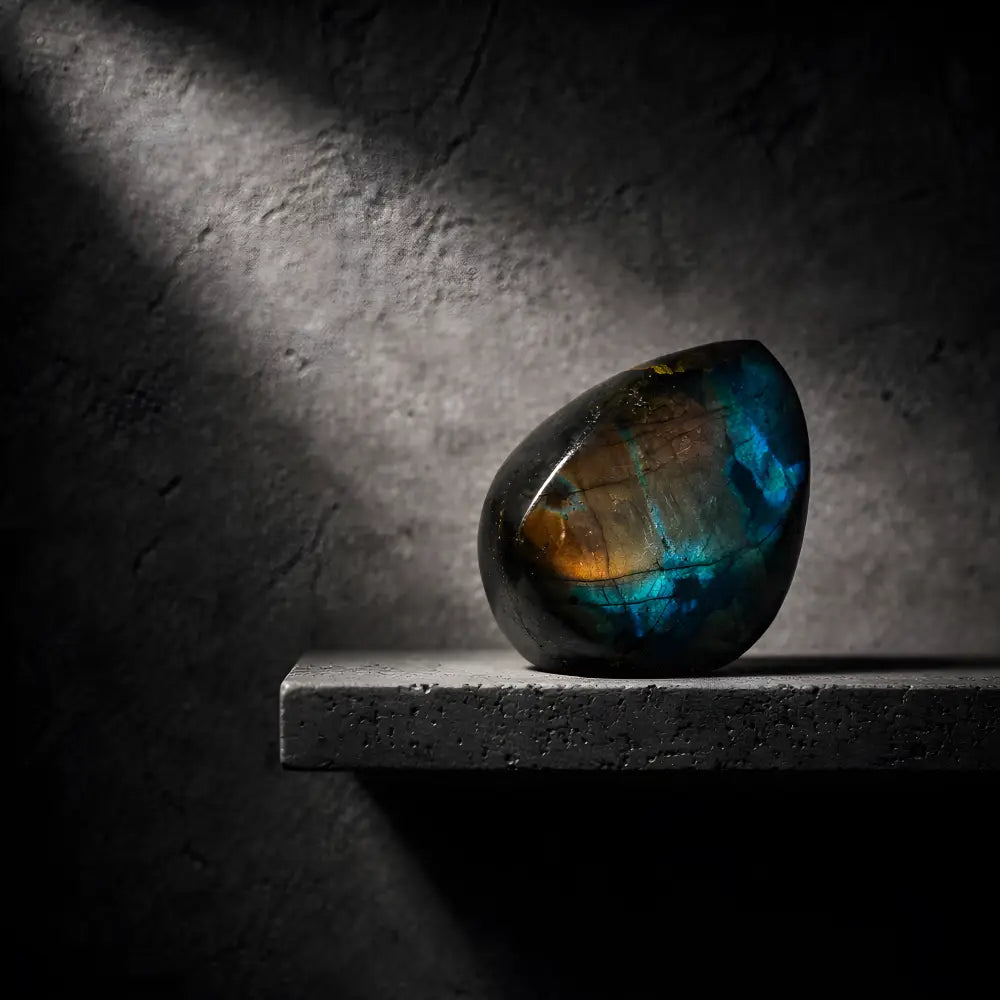 Labradorite - Vertus Bienfaits et Propriétés - Pierre et Cristaux